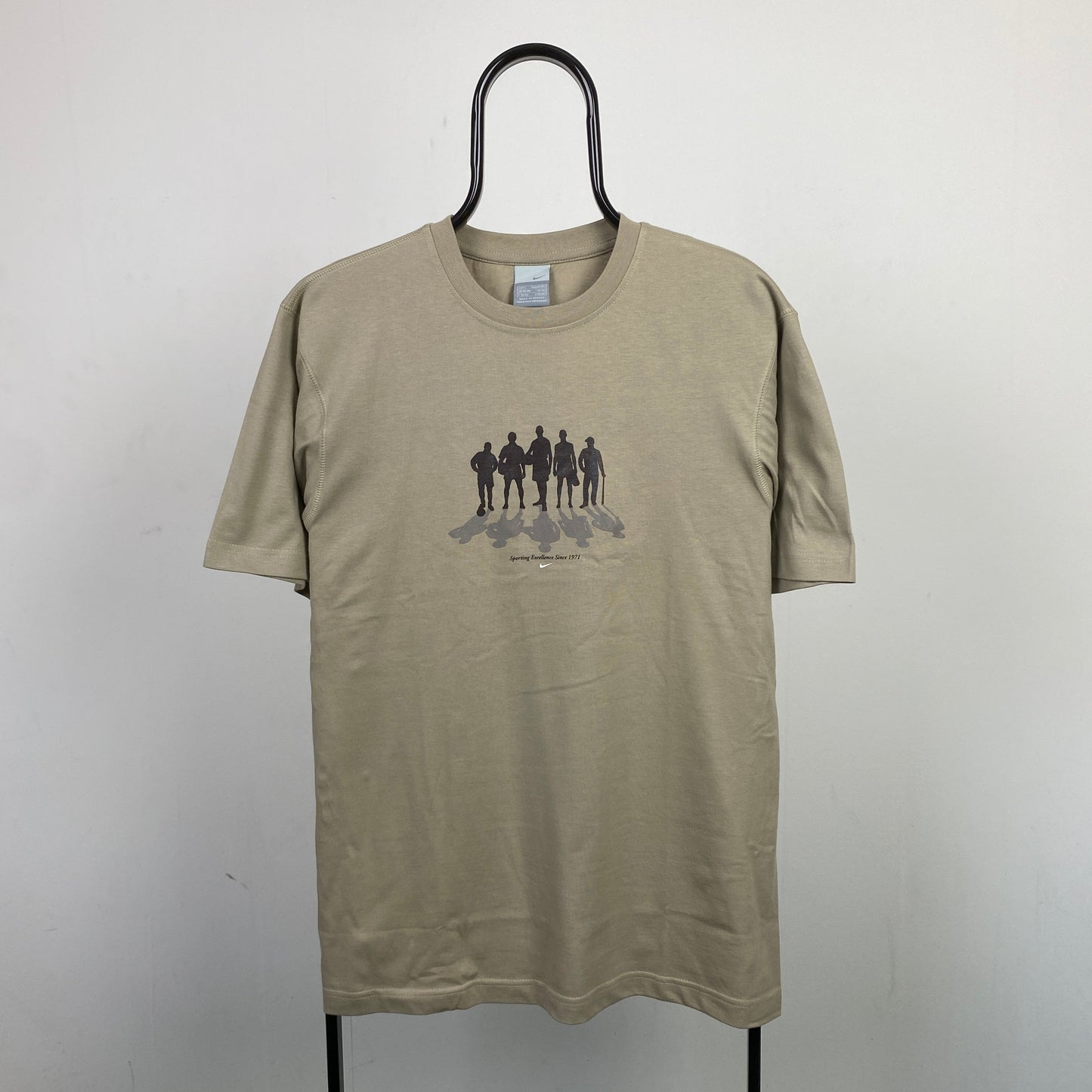 00s Nike T-Shirt Brown Medium