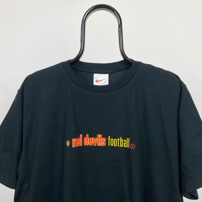 90s Nike Belgium T-Shirt Black Large