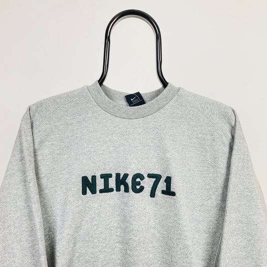 00s Nike Sweatshirt Grey Small