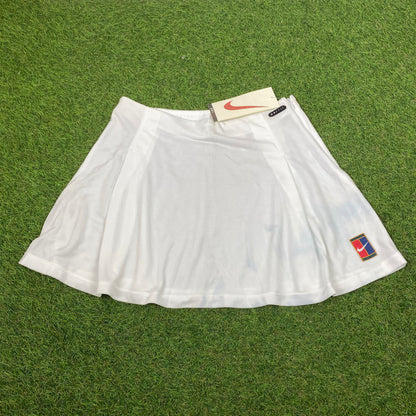 90s Nike Challenge Court Skirt White Medium