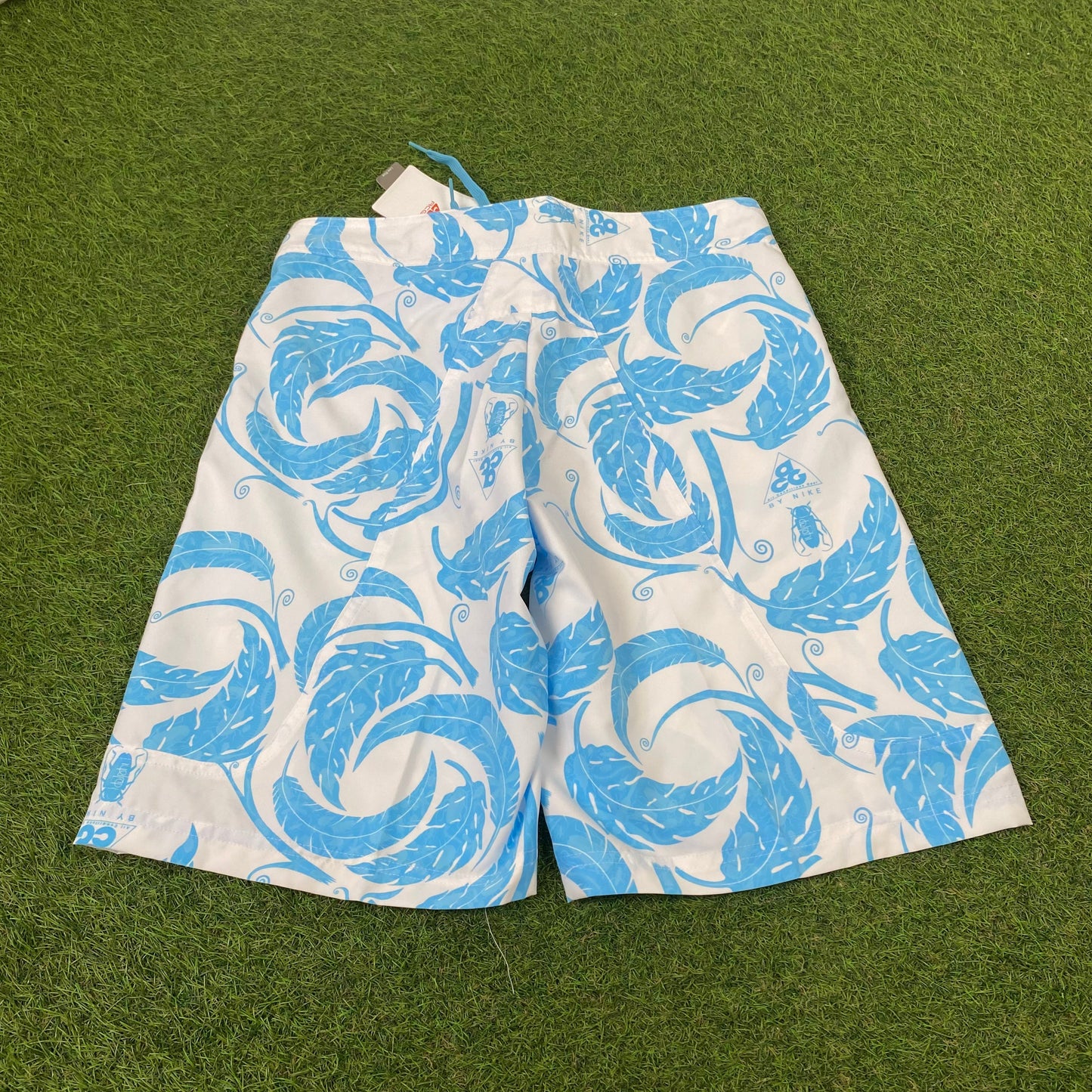 00s Nike ACG Beach Swim Shorts Baby Blue XS