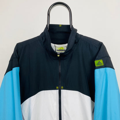 90s Adidas Equipment Windbreaker Jacket White XL