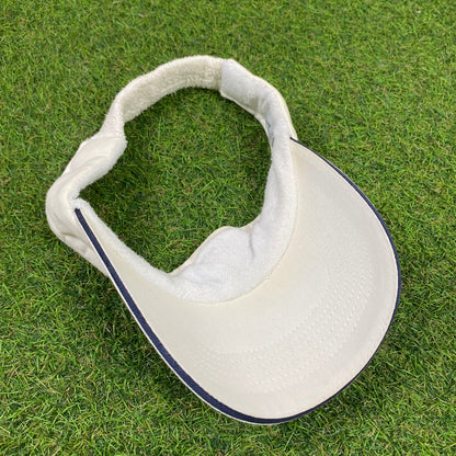 00s Nike Visor Hat White