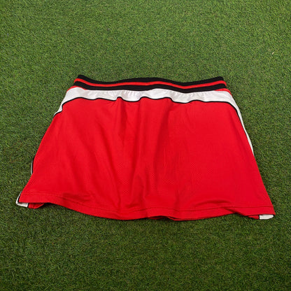 00s Nike Tennis Skirt Skort Red XS