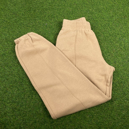 00s Nike Cotton Joggers Brown XS