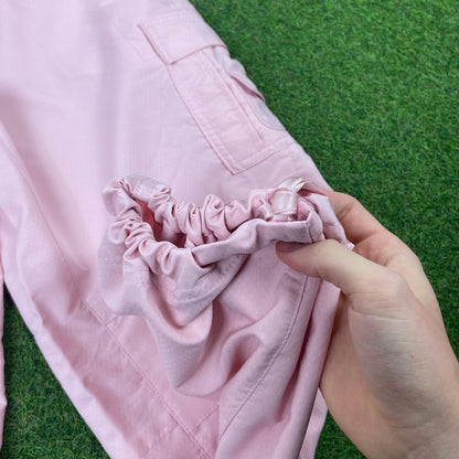 00s Nike Parachute Cargo Joggers Pink XL