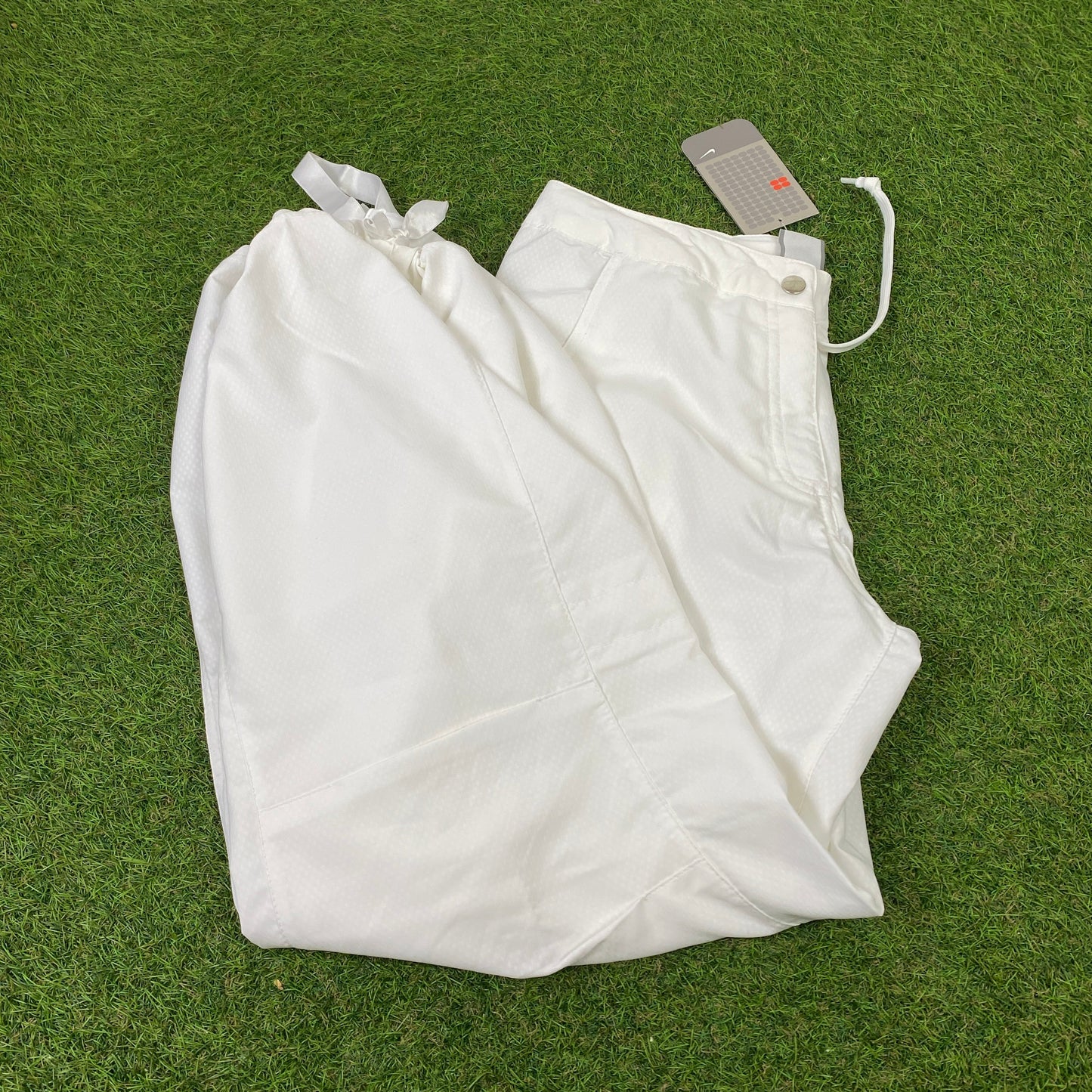 00s Nike Parachute Cargo Joggers White Small