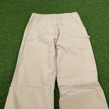 00s Nike ACG Cargo Trousers Joggers Light Brown XXS
