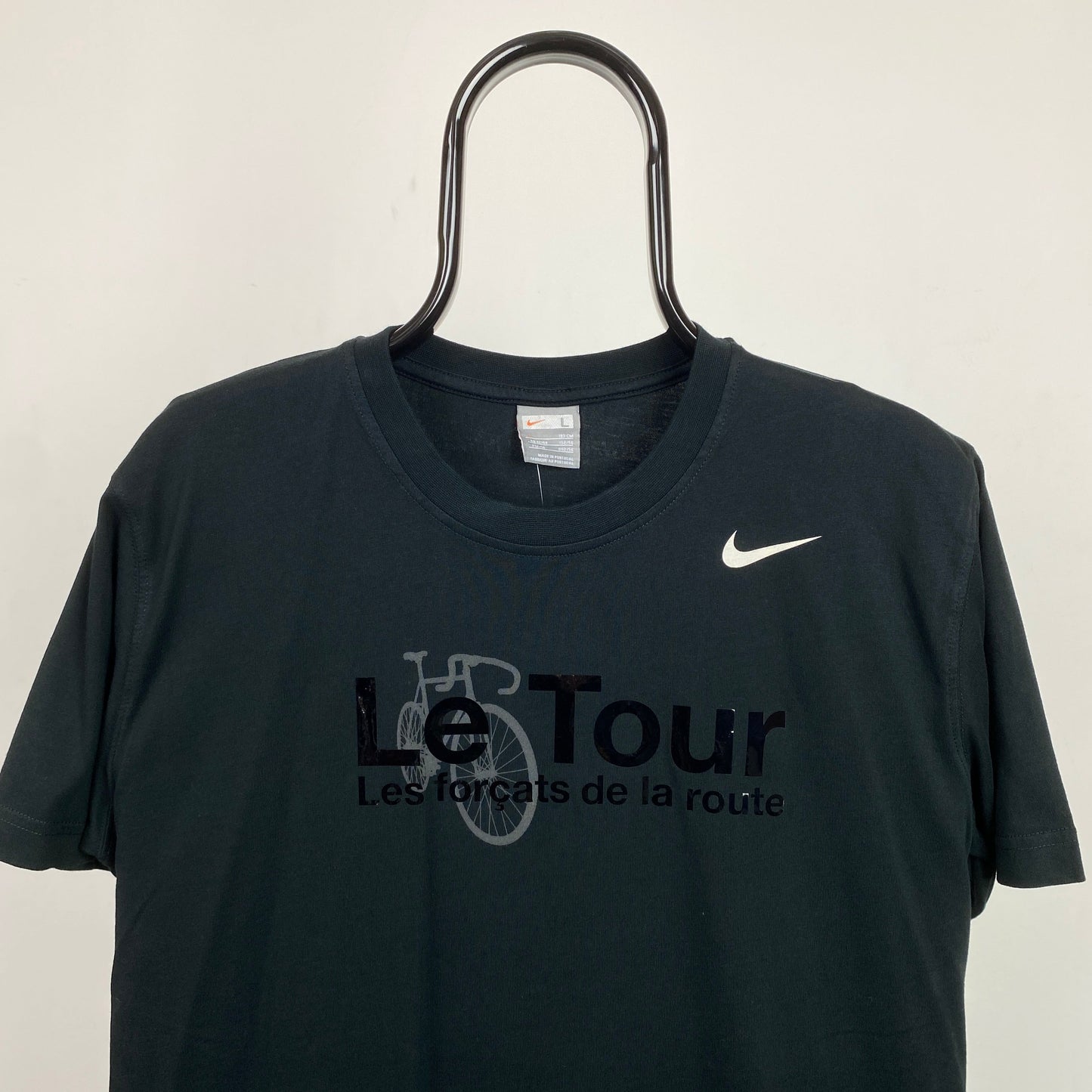 00s Nike Tour De France T-Shirt Black Small