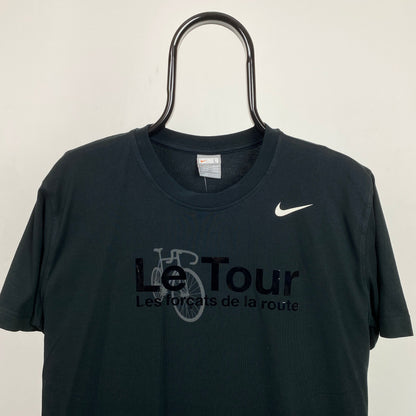 00s Nike Tour De France T-Shirt Black Small